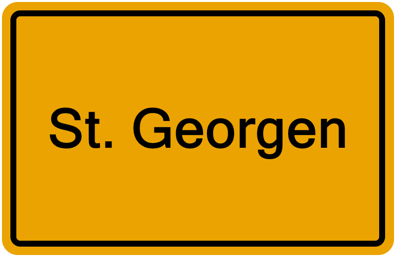 Handelsregisterauszug St. Georgen
